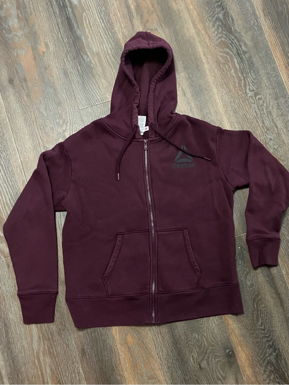 Reebok wine purple hoodie